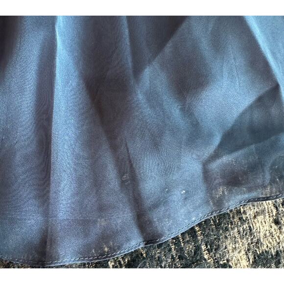 Sherri Hill 2 Piece Chiffon Skirt/Embellished Top Blue Size 6 Style 51296 Formal - Picture 15 of 15